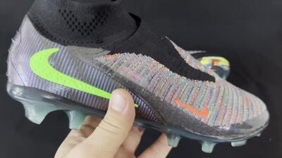 Nike Phantom 6 Elite FG Football Boots - Black/Yellow/Red