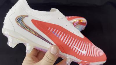 Nike Phantom 6 Elite Low FG Football Boots - Red/White/Black