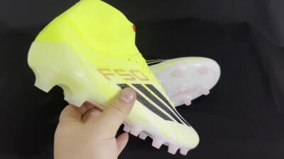 Adidas F50+ Elite Mid FG Football Boots - Yellow/Black/Red