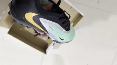 Nike Phantom 6 Low Elite TF Football Shoes - Teal/Black/Rose