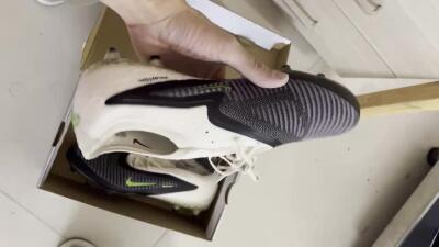 Nike Phantom 6 Low Elite AG Football Boots - Black/Electric Green/Crimson White