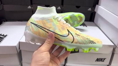 Nike Air Zoom Mercurial Superfly 9 Elite FG Football Boots - Blue/Green