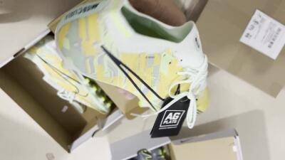 Nike Air Zoom Mercurial Vapor 15 Elite FG Football Boots - Orange/Green/Black