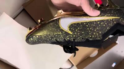 Nike Air Zoom Mercurial Vapor 15 Elite FG Football Boots - Black/Gold