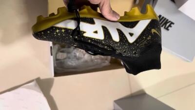 Nike Air Zoom Mercurial Superfly 9 Elite FG Football Boots - Black/Gold