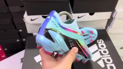 Adidas x Speedportal.1 2022 World Cup Boots FG Football Boots - Blue/Green/Red