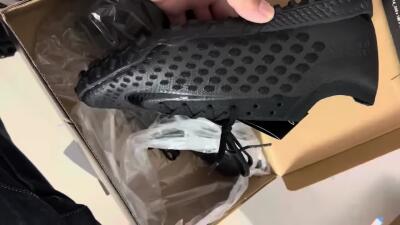 Nike Phantom Ultra Venom TF Football Shoes - Black/White