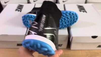 Nike Mercurial Superfly 9 Elite TF Football Shoes - Black/Blue