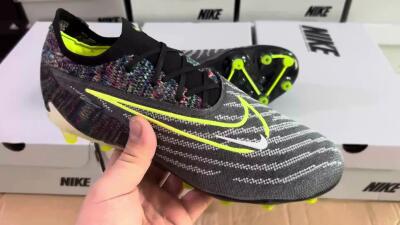 Nike Phantom GX Elite AG Football Boots - Grey/Green