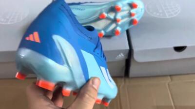 Adidas X Speedportal.1 FG Football Boots - Blue/Silver/Jade