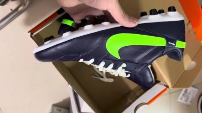 Nike Premier 3 FG Football Boots - Blue/Green