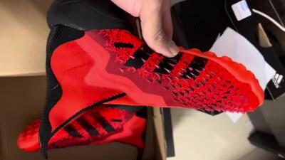 Adidas Predator Freak+ TF Football Shoes - Orange/Black