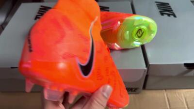 Nike Phantom Luna Elite FG Football Boots - Orange/Black/Green