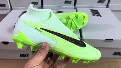 Nike Phantom GX DF Elite FG Football Boots - Green/Black/Brown