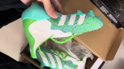 Adidas Predator Freak.1 FG Football Boots - Blue/White/Grey