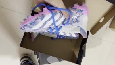 Adidas Predator Freak.1 FG Football Boots - Purple/White/Blue/Pink