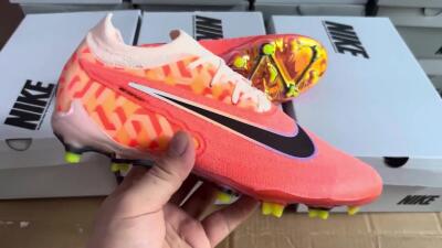 Nike Phantom GX Elite FG Football Boots - Orange/Black/Purple