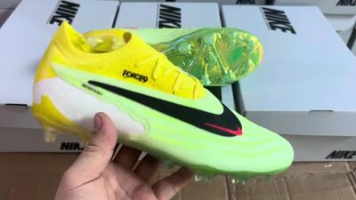 Nike Phantom GX Elite FG Football Boots - Yellow/Green/Black/Red