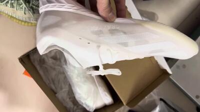 Adidas X Crazyfast.1 IC Football Shoes - White/Silver