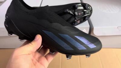 Adidas X Crazyfast.1 FG Football Boots - Black/Blue