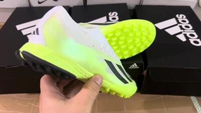 Adidas X Crazyfast.1 TF Football Shoes - Green/White/Black