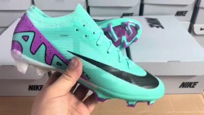  Nike Air Zoom Mercurial Vapor 14 Elite FG Football Boots - Blue/Purple/Black