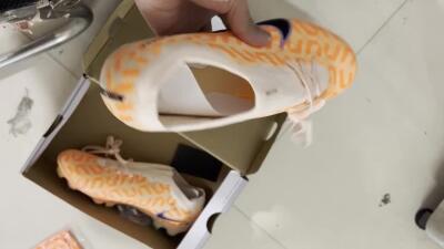 Nike Air Zoom Mercurial Vapor XV Elite SG Football Boots - Orange/Black/Purple