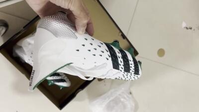 Adidas Predator Freak.1 FG Football Boots - White/Green/Black