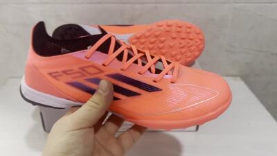 Adidas F50 Adizero TF Football Shoes - Red/Black