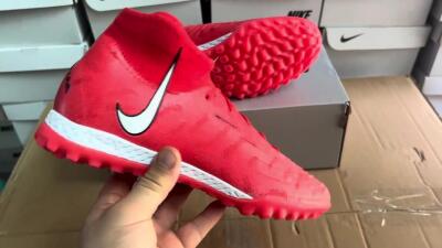 Nike Phantom Luna Elite NU TF Football Shoes - Orange/Purple/Black