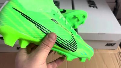 Nike Air Zoom Mercurial Superfly 9 Elite FG Football Boots - Green/Black