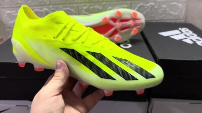 Adidas X Crazyfast.1 FG Football Boots - Yellow/Black/Orange