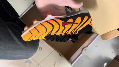 Nike Air Zoom Mercurial Vapor 15 Elite FG Football Boots - Orange/Black/Red