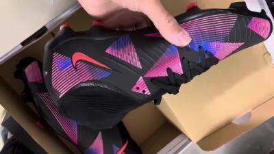 Nike Phantom Luna Elite FG Football Boots - Black/Pink/Blue/Orange
