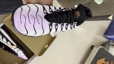 Nike Air Zoom Mercurial Superfly 9 Elite TF Football Shoes - Purple/Black/Orange