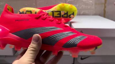 Adidas Predator Accuracy.1 FG Football Boots - Red/Black/Blue