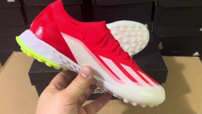 Adidas X Crazyfast.1 TF Football Shoes - Red/White