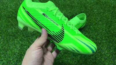 Nike Air Zoom Mercurial Vapor 15 Elite FG Football Boots - Green/Yellow/Black