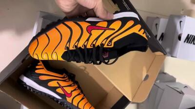 Nike Air Zoom Mercurial Vapor 15 Elite IC Football Shoes - Yellow/Black/Red