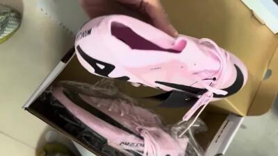 Nike Air Zoom Mercurial Vapor 15 Elite FG Football Boots - Pink/Black