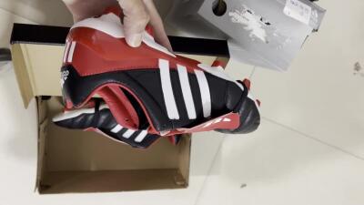 Adidas Predator Mania FG Football Boots - Black/White/Red