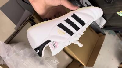 Adidas Copa Mundial Made in Germany FG Football Boots - White/Black
