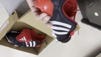 Adidas Predator 20+ Mutator Mania Tormentor FG Football Boots - Black/White/Red