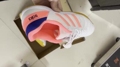 Adidas Top Sala IC Football Shoes - White/Pink/Blue
