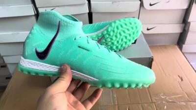 Nike Phantom Luna 2 Elite LV8 TF Football Shoes - Jade/Black/Purple