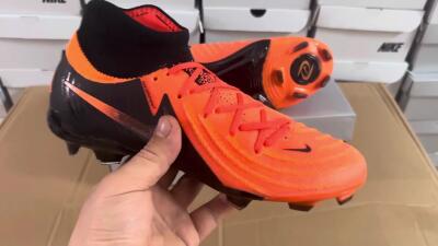 Nike Phantom Luna Elite NU FG Football Boots - Orange/Black