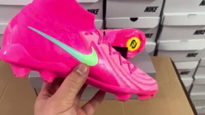 Nike Phantom Luna Elite NU FG Football Boots - Pink/Yellow/Jade