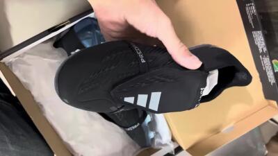 Adidas Predator Elite Foldover Tongue FG Football Boots - Black/Silver/Jade