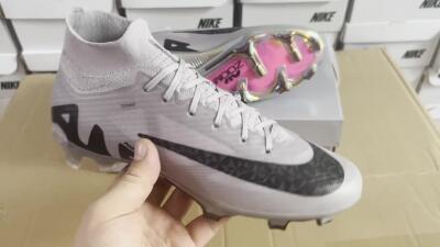 Nike Air Zoom Mercurial Superfly 9 Elite FG Football Boots - Purple/Black/Gold