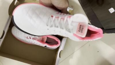 Nike Lunar Gato 2 IC Football Shoes - White/Pink/Black